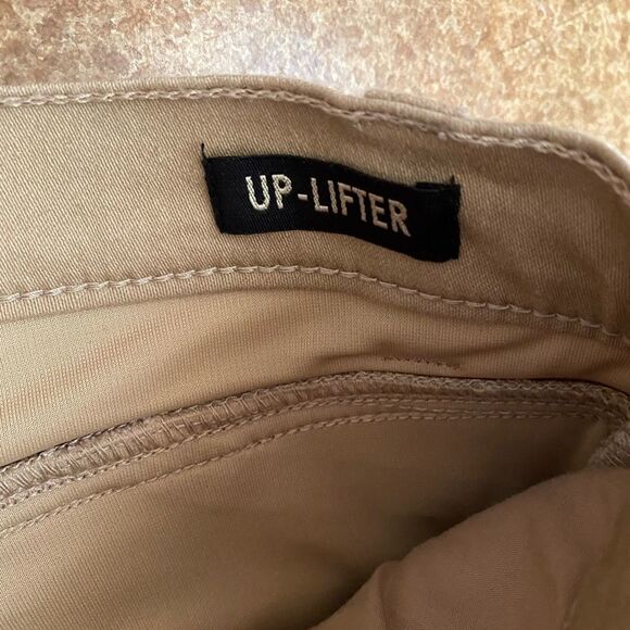 Dg2 by Diane Gilman tan uplifter skinny petite jeans - Picture 6 of 9